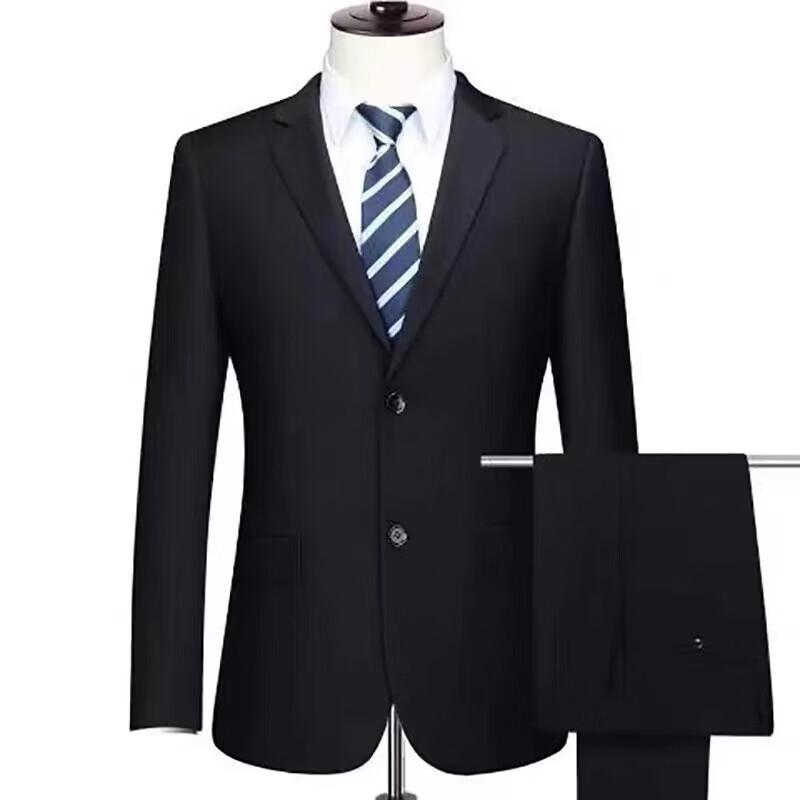 PLAYBOY Men's Slim Fit Business Formal Suit Set