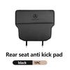 AABCT1 Leather Car Anti-kick Pad Backseat Anti Scratch Protector Pad Storage Accessories For Benz Exclusive AMG W124 W203 W204 SPRINTER