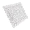 Lace Tablecloth Hollow Pattern Soft Comfortable Simple Lace Decorative Background Cloth for Home