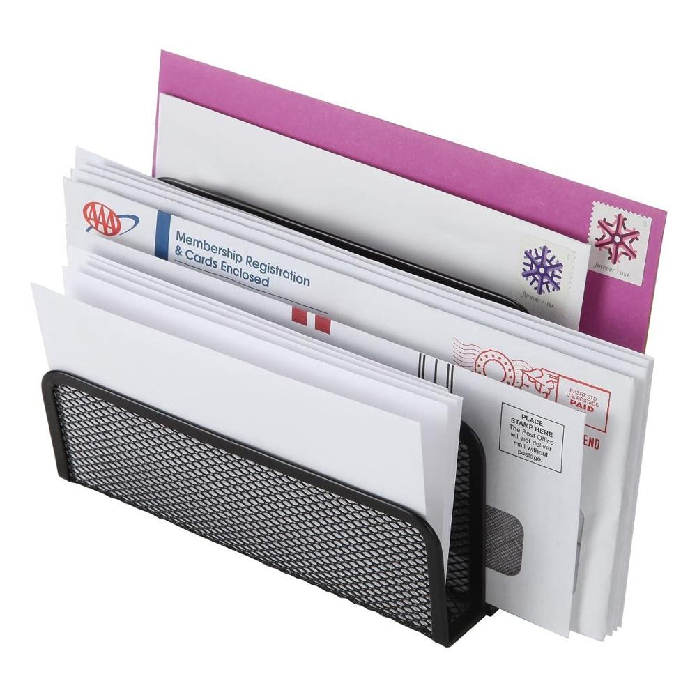 Mail Organizer Paper Organizer Desk Organizer Metal Bookend Bookends File Holders Letter Organizer
