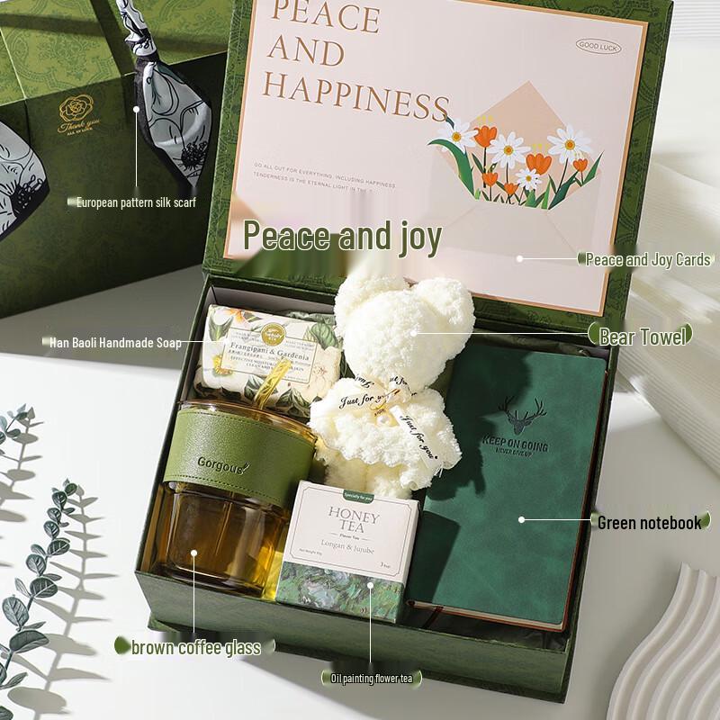 Thoughtful 5-Piece Glassware & Essentials Gift Set
