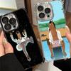 B-BoJack H-Horseman Funny Plating Phone Case For Xiaomi Poco X5 X6 X7 X8 Pro Max F8 Ultra F7 M8 M7 M5S Redmi 15C 15 14C 13C 13 X
