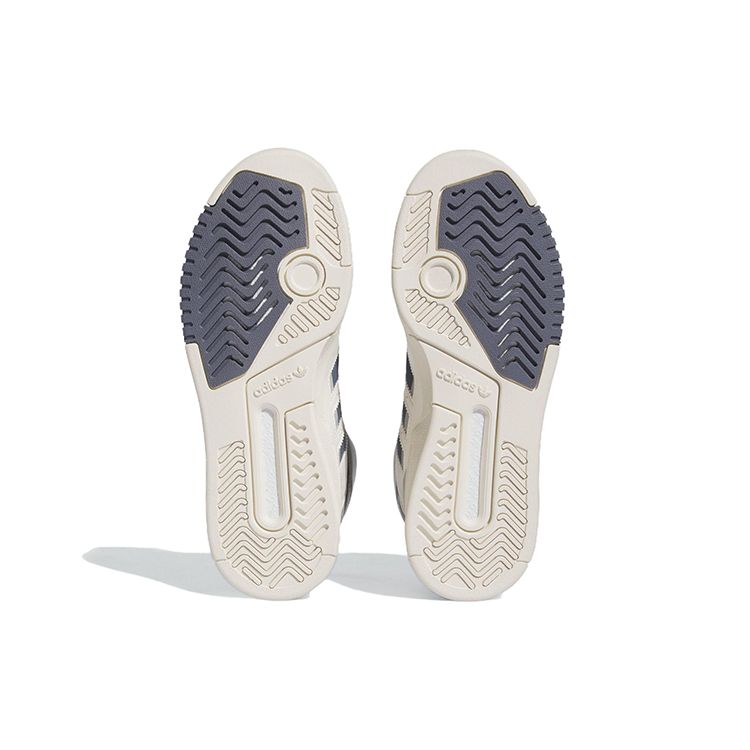 Adidas Originals Drop Step IX Xl Non-Slip Wear-Resistant High-Top Skate Shoes Women Sneakers Gray Blue IF2685