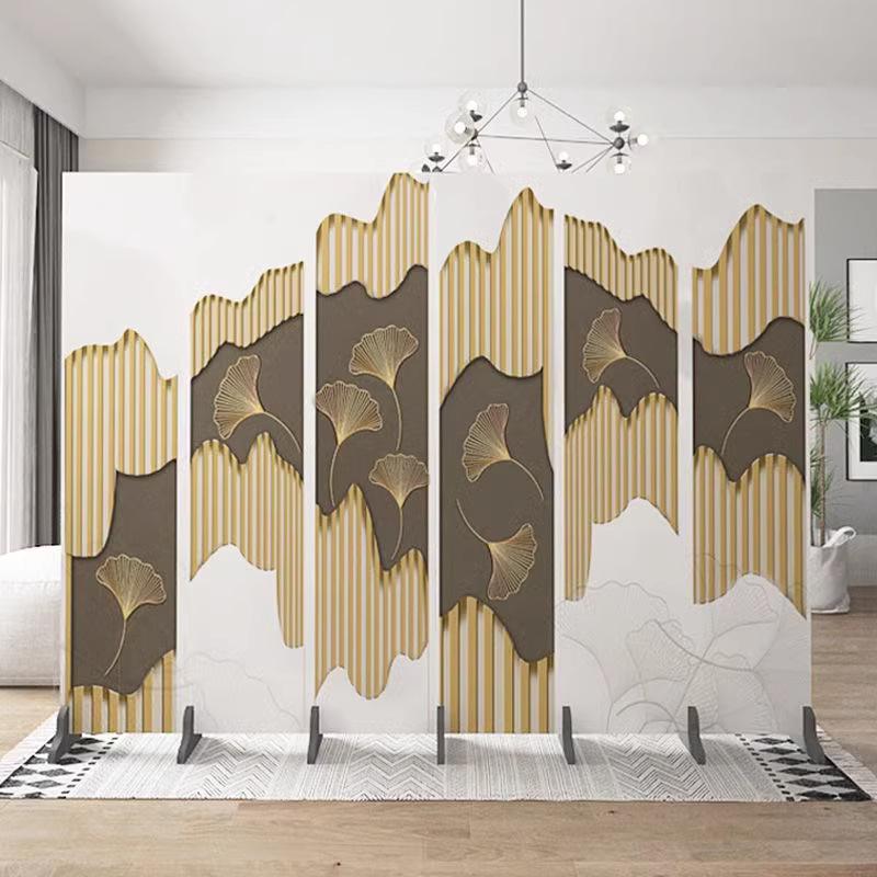 Antique Landscape Folding Screen: Living Room/Entryway Partition