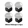 Car Wheel Center Hub Caps Sticker Auto Emblem Wheel Center Cap For AMG Mercedes Benz GLC GLE GLK W190 W201 C180 C200 W203 W204 CL1
