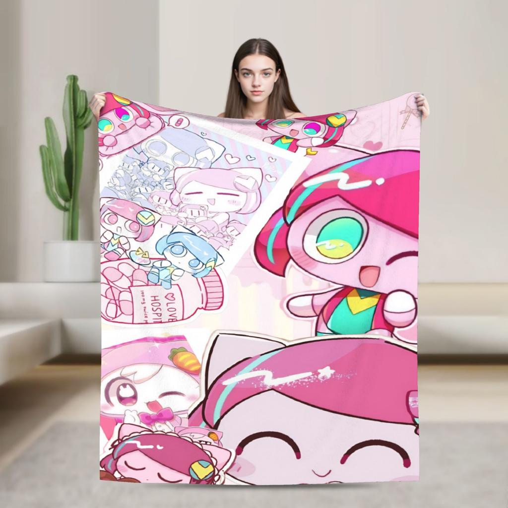 Pepoyos Musician Minstrel Accessories Blanket Ultra-Soft Fleece Throw Blanket Relax Rug Piece