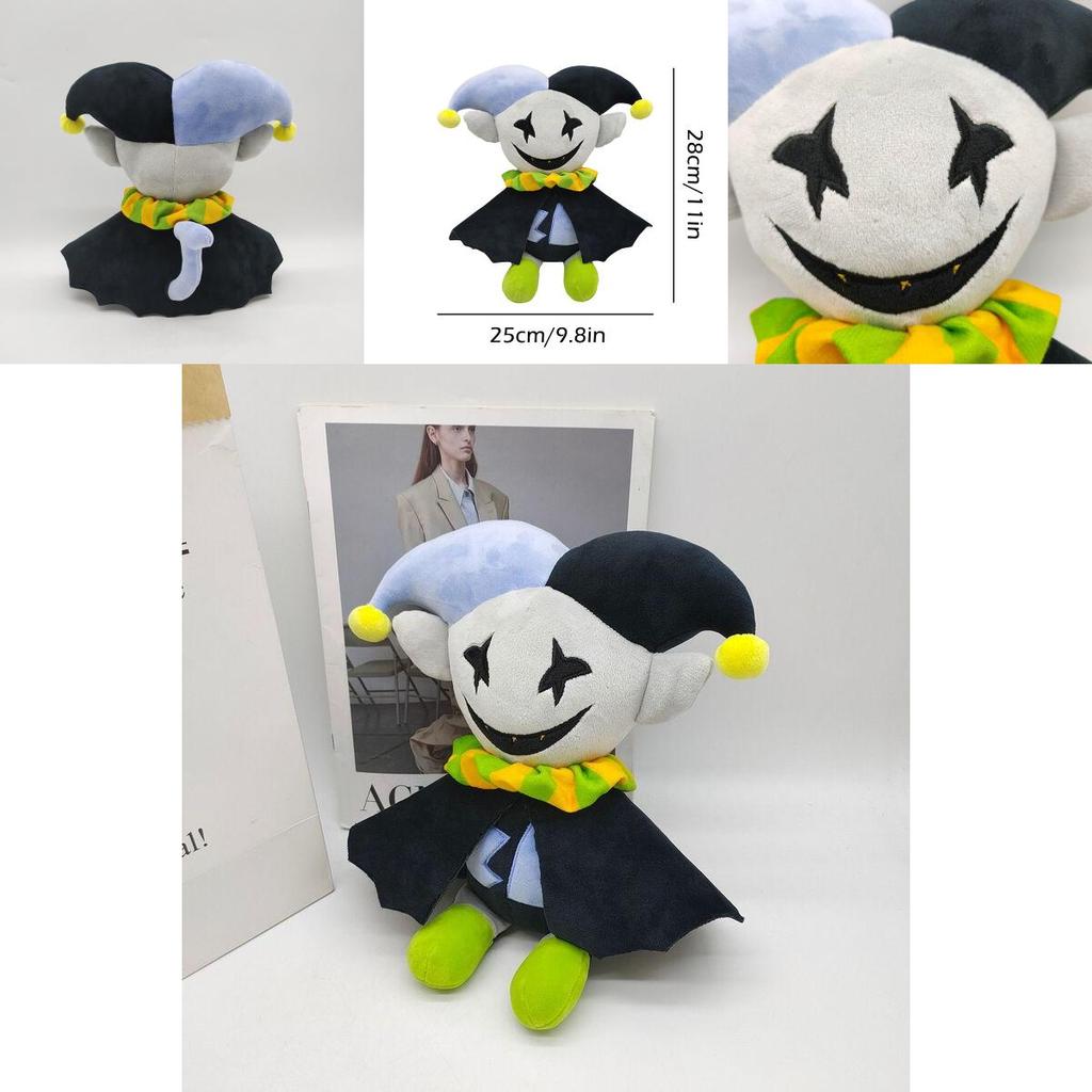 Deltarune Jevil Plush Toy | Stuffed Doll | Xmas Gift | Collectible | Kids