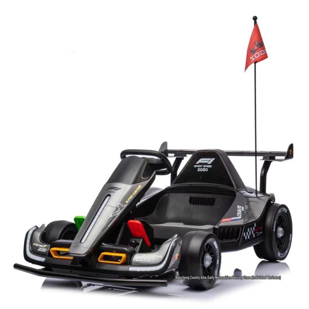 Electric Drifting Go-Kart for Kids & Adults - Remote Controlled Four-Wheel Toy Car