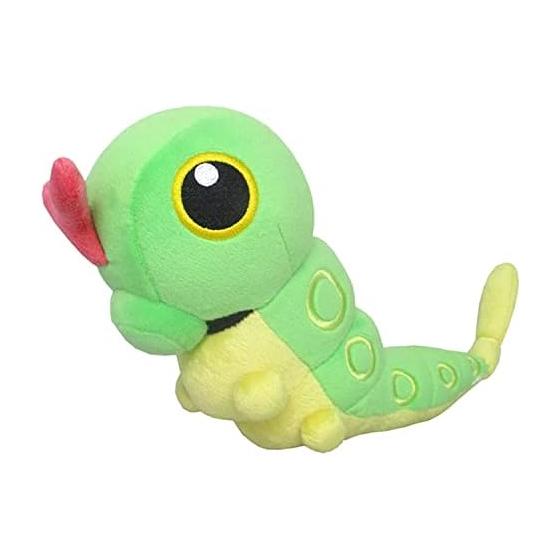 Sanei Boeki Pokemon ALL STAR COLLECTION Caterpie (S) W9 x D21 x H12.5cm Stuffed Pokemon PP136