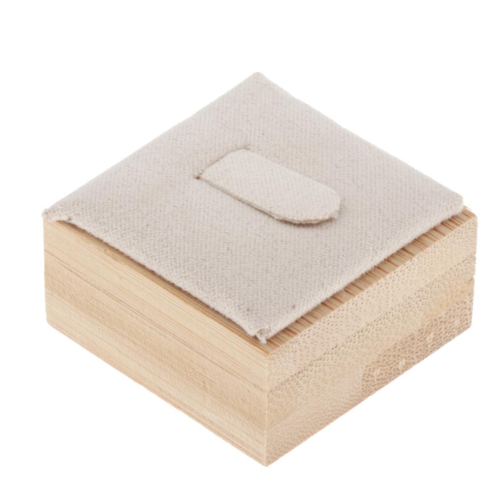 Pierścień Bransoletka Biżuteria Stojak Uchwyt Prezentacja Organizator Case Box Czarny