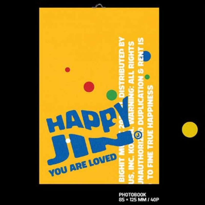 Jin   Happy   Solo Album  Weverse Albums Ver. 