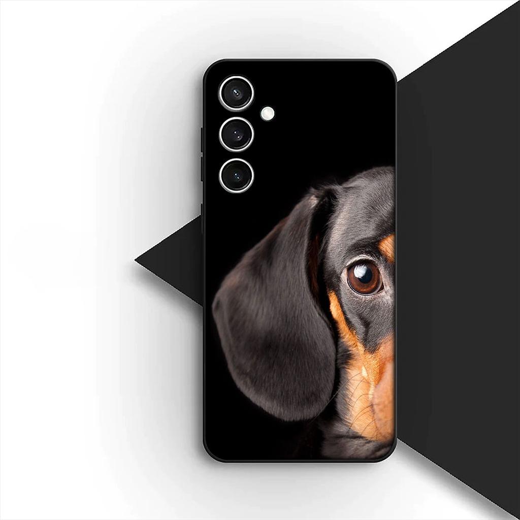 for Samsung Galaxy S10 S8 S9 Plus A33 A34 A31 70 A71 A72 Note 20 9 8 S10E Phone Case Yorkshire Terrier Yorkie Dachshund Dog