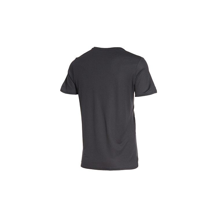 adidas T Shirts Men's Black Crew Neck Moderate Straight Fit FI8004