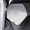 For Jeep 4Pcs Car Audio Decorate 3D Aluminum Badge Emblem Sticker For Jeep Grand Cherokee Wrangler JK Gladiator Compass Reneg