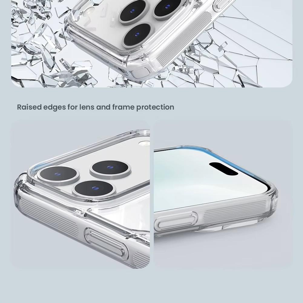 Nillkin MagSafe Case For iPhone 17 Pro Max  Air 16 15 14 Plus Nature TPU+PC Magnetic Transparent Hard Cover