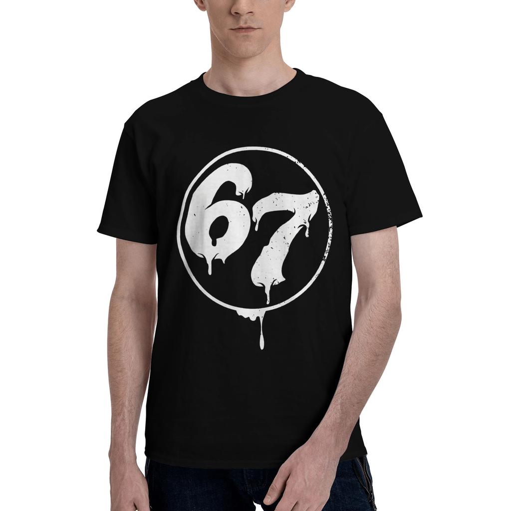 Haunted by 67 Funny Halloween T Shirt Men Women Cotton Fashion T-Shirt Crewneck  Tees Short Sleeve Clothes Gift Idea