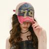 Style Baseball Cap For For Men And Women Embroidery Punk Letter Prints Peaked Sun Protection Hat For Men And Women Washed Cotton Sports Dad Trucker