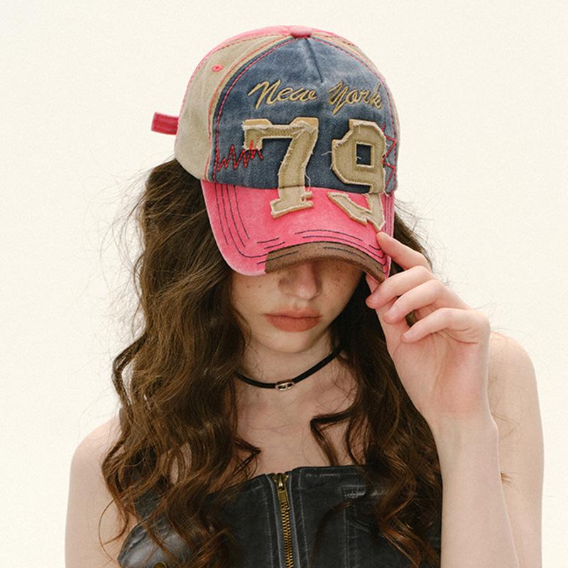 Style Baseball Cap For For Men And Women Embroidery Punk Letter Prints Peaked Sun Protection Hat For Men And Women Washed Cotton Sports Dad Trucker