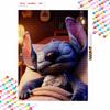Disney Diamond Painting Kit Stitch Sleeping Hand Embroidery 5D DIY Diamond Art Home Decor Creative Handicrafts for Bedroom Wall Decor Art