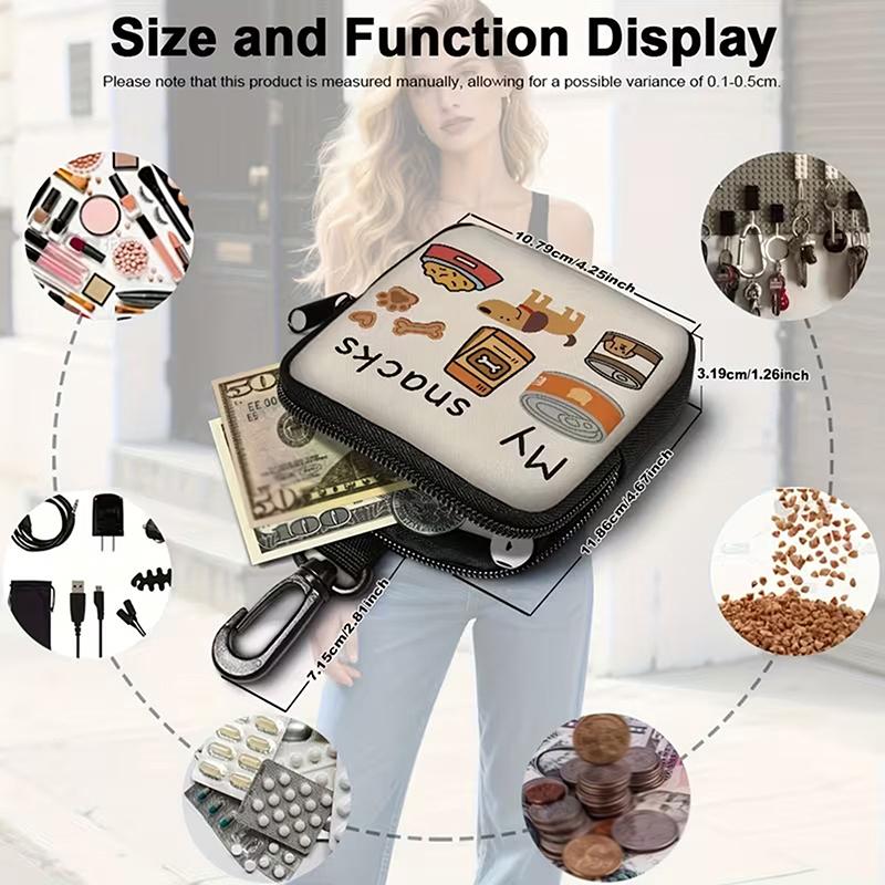 Pet Portable Dog Training Waist Bag Treat Snack Bait Dogs Obedience Agility Outdoor Feed Storage Pouch Food Reward Waist Bags
