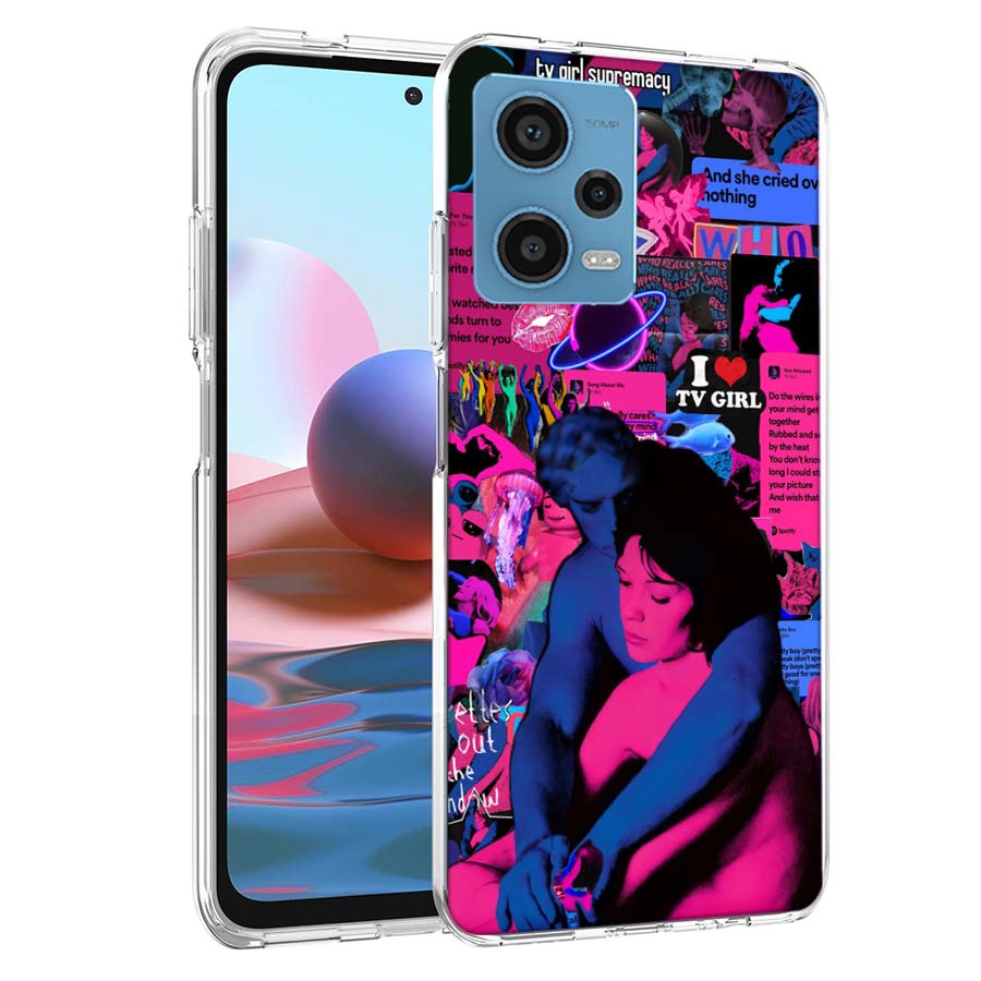 TV Girl Album Phone Case For Redmi Note 13 12 14 15 Pro Plus 13R 11 11T 11E 11S 10 Pro 10S 9 9S Cover Cell Clear TPU Capa Cases