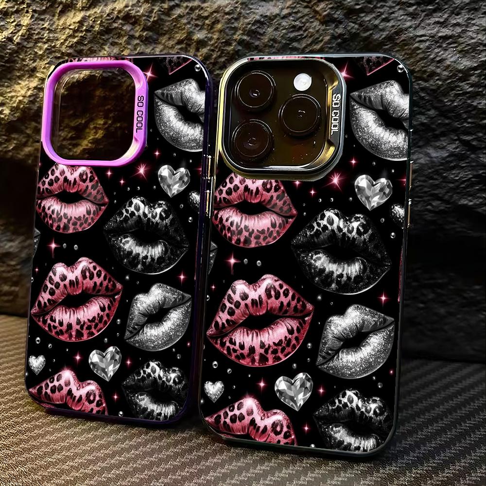 Simple and Caring Design Phone Case Suitable for iPhone 16, 17, 15, 14, 13, 12, 11 Pro/Max/Plus Anti Drop and Shockproof