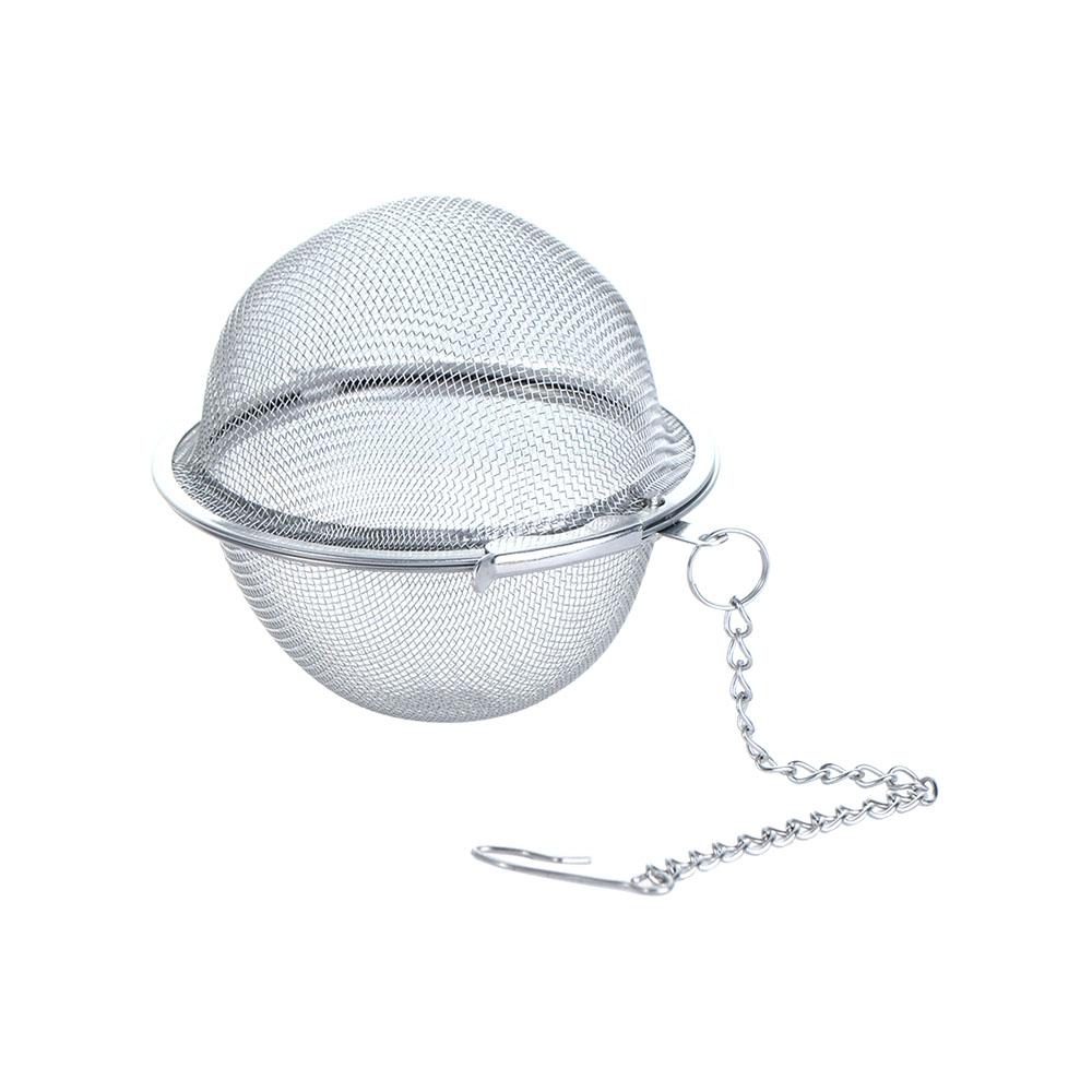 

Креативное сито для чая с двумя ушами, с мелкой сеткой из нержавеющей стали, с крышкой, фильтр для защиты от утечек кофе и чая, чайные принадлежности