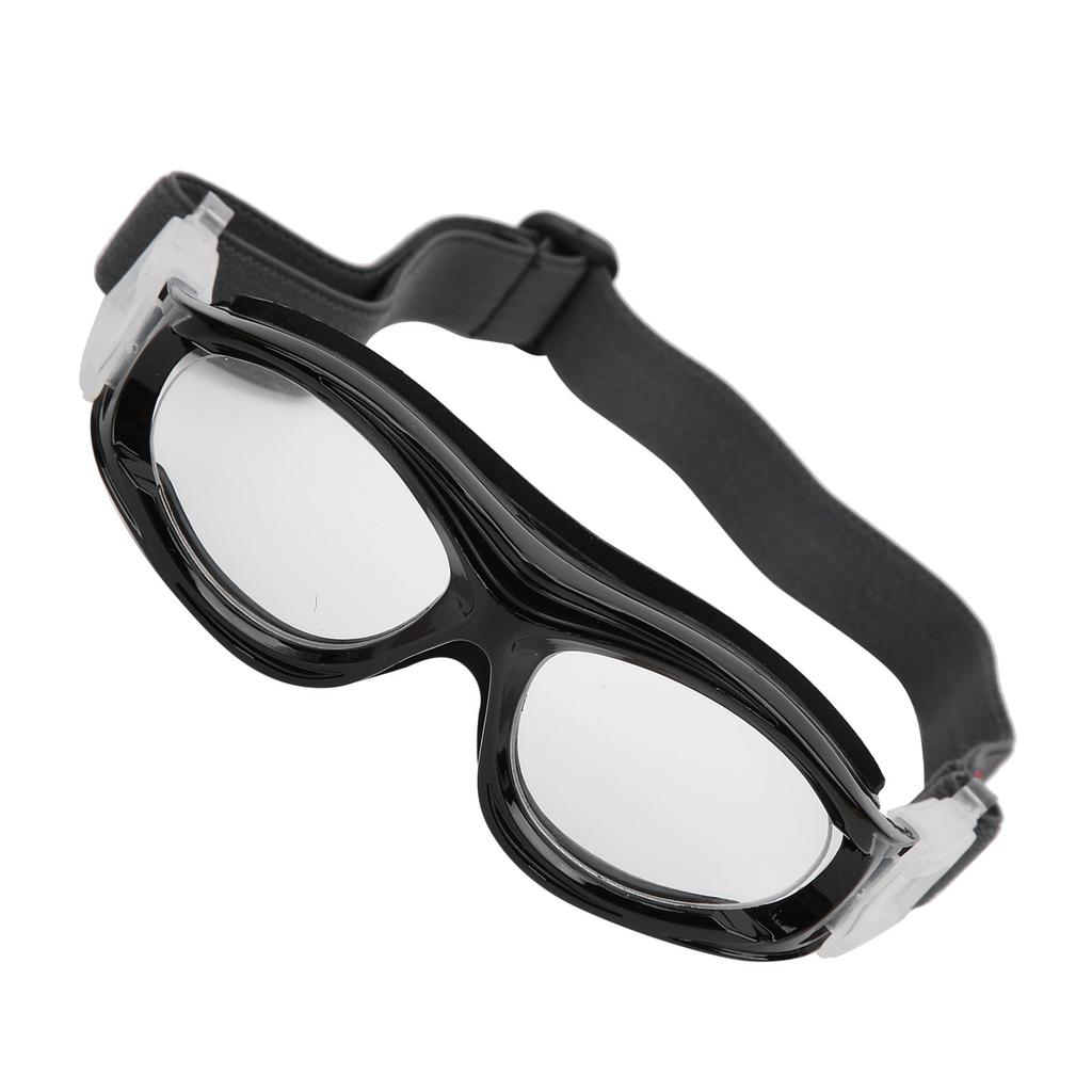 Children Outdoor AntiImpact ExplosionProof Basketball Protective Football Glasses(Black )
