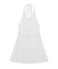 Nigaennikol Halter Knit Dress_Ivory