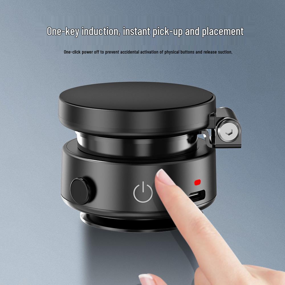 V1 Foldable Magnetic Car & Desktop Phone Holder with Vacuum Suction Cup