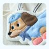 Hanging Style, Thickened, Super Absorbent, Cute Cartoon, Hand Towel, Coral Fleece, Small Square Towel, Dual-use for Kitchen and Bathroom