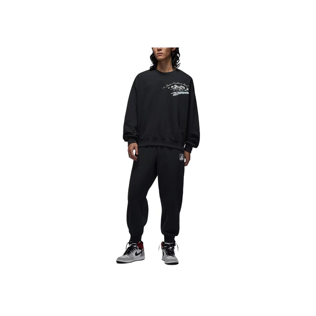 Jordan FW25 Rundhals-Pullover Bequemes Langarm-Sweatshirt Herren-Sweatshirt IM6318-010