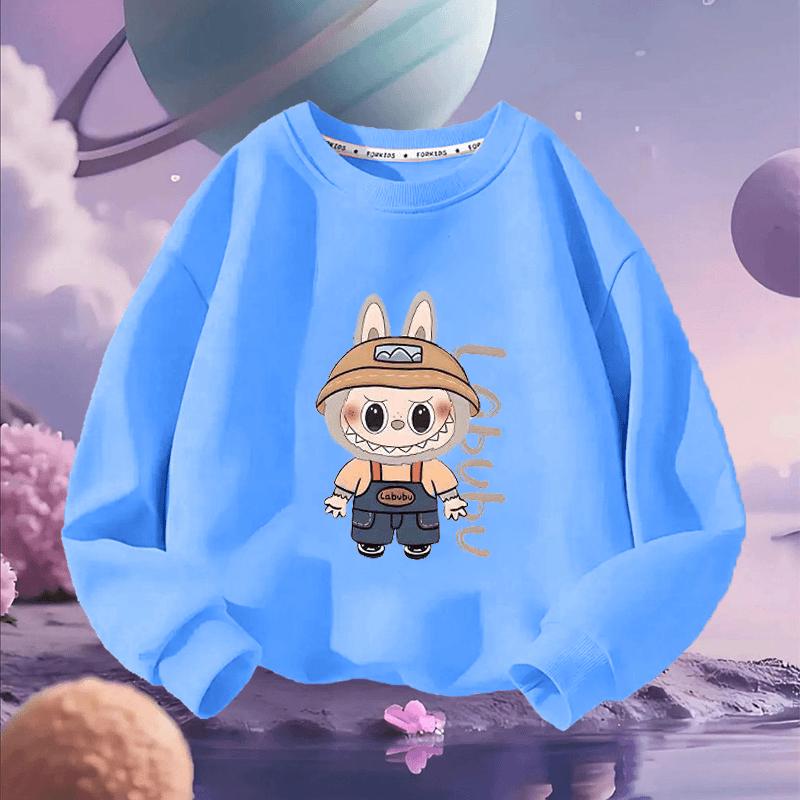 

LBB Girls Fashionable Long-sleeved Sweatshirt, Spring and Autumn Children s Casual Sweatshirt 150