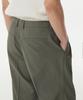 MUSINSA STANDARD Cool Touch To Tuck Wide Hidden Elastic Waist Slacks [Khaki Gray]