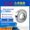 C&U Human-Oriented Deep Groove Ball Bearings: 608, 6200, 6201, 6202, 6203, 6204, 6205RZ