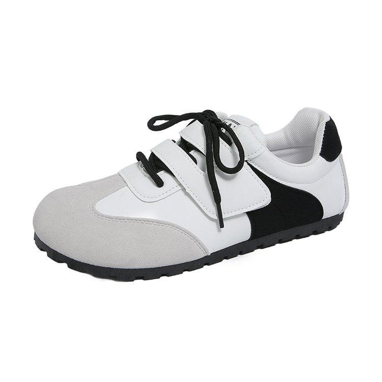 [Yushilai] Popular ballet style moral training shoes women's 2025 new spring versatile chic shoes women's leisure