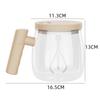 400ML Elektrische Selbstumrührende Kaffeetasse Wiederaufladbare Selbstmischende Saft-Kaffeetasse Heim Büro Fitnessstudios Proteinpulver Mischbecher