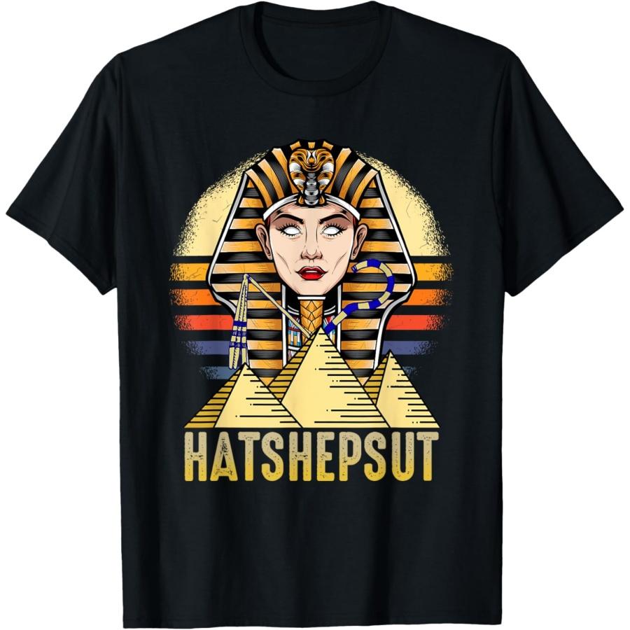 Hatshepsut Egypt Pharaoh Ancient Egyptian Mythology History T-Shirt S