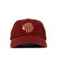 HELLO SUNRISE Hnt Swirl Logo Ball Cap_Red