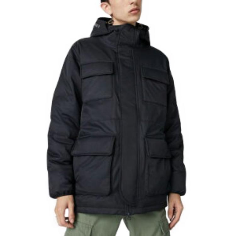 Converse Down Jacket Men's Black 10017092-A04
