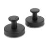 2pcs Suction Cup Hooks Heavy Duty Water Resistant Stainless Steel Towel Hooks for Bathroom Kitchen Glass Door Mirror