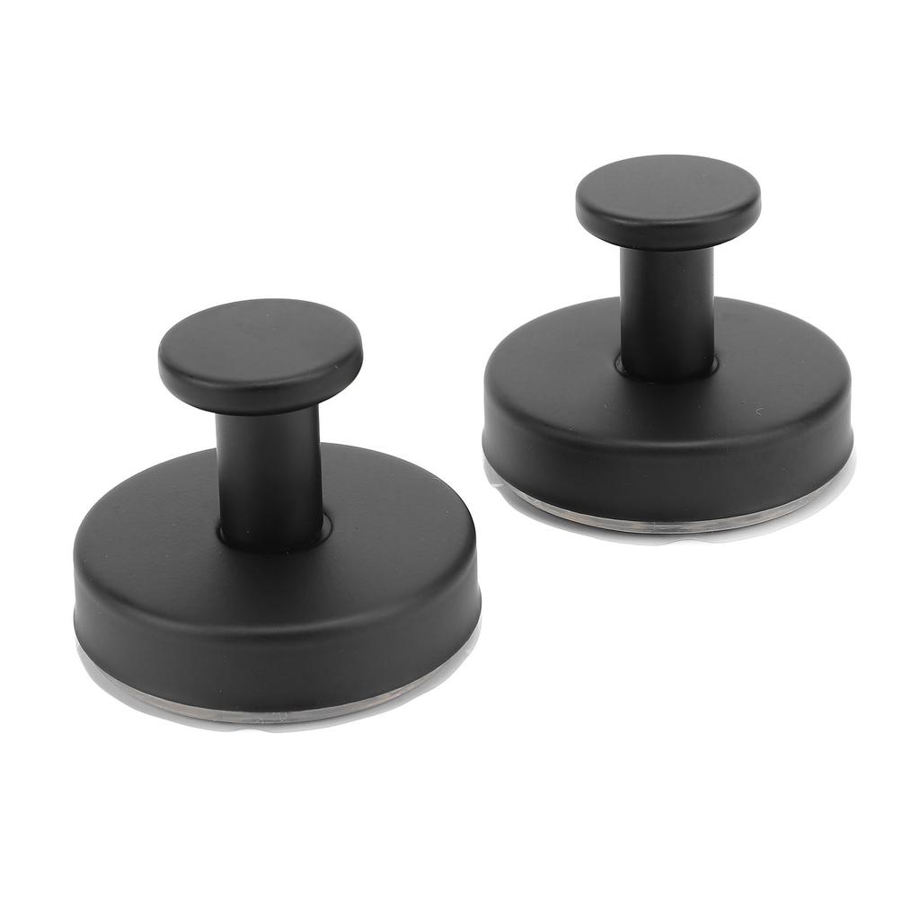 2pcs Suction Cup Hooks Heavy Duty Water Resistant Stainless Steel Towel Hooks for Bathroom Kitchen Glass Door Mirror
