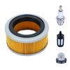 Luftfilter für Stihl= BR320 BR400 Rückentragbare Laubbläser, BR320 Luftfilter mit Zündkerze= Primer Birne Kraftstofffilter 4203 141 0300, 4201
