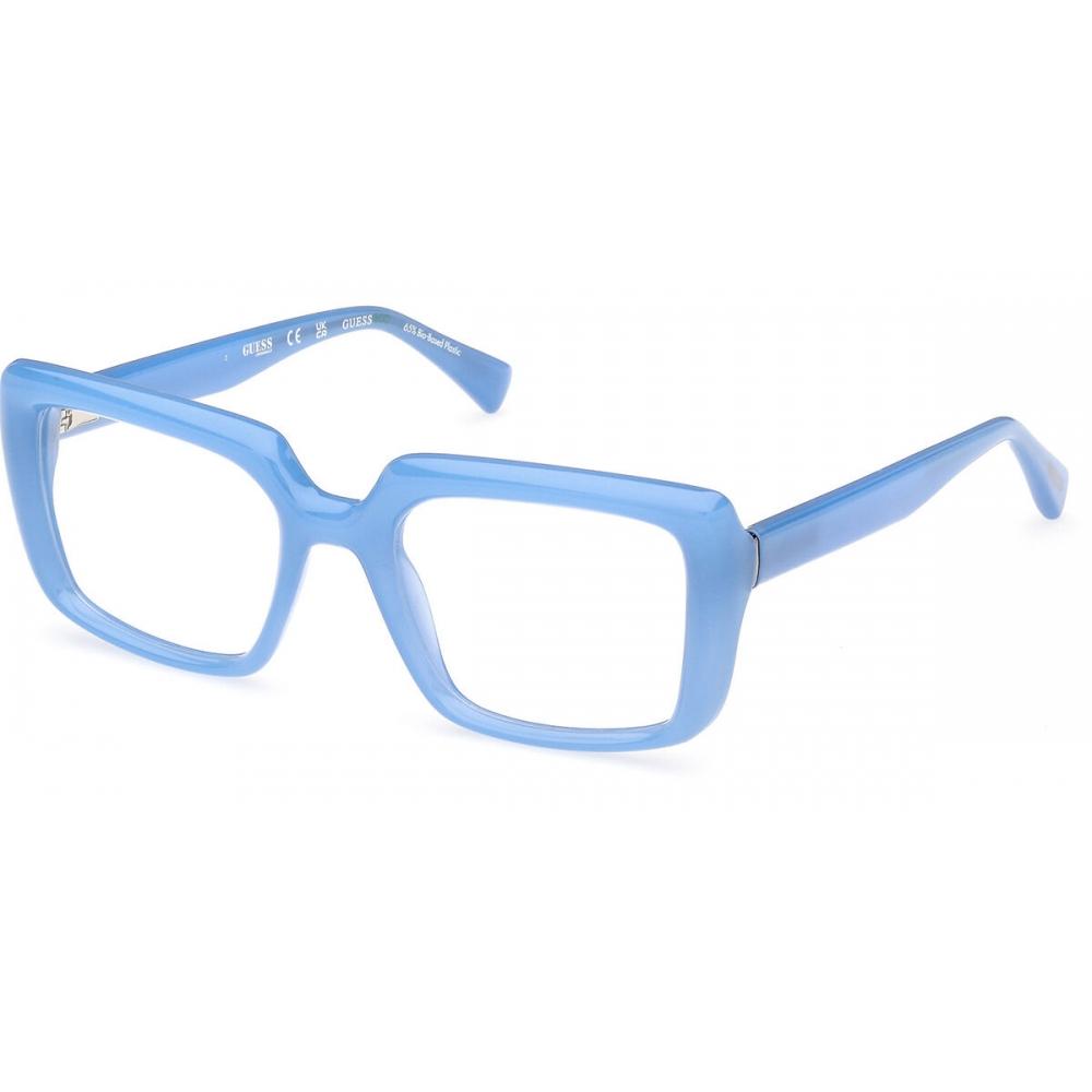 

Guess Unisex Eyeglasses Gu50152 084 Shiny Light Blue/53-20-145