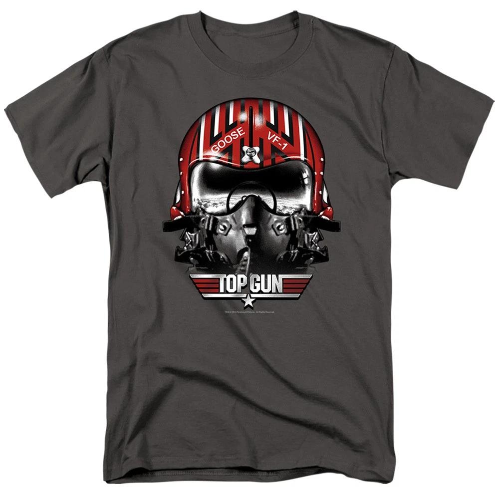 Top Gun - Goose Helmet - Unisex Short Sleeve Children s T-shirt - Gray 100