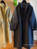 Women's Plus Size Mid-Length Windbreaker Coat - 2025 Korean Style Autumn Fashion