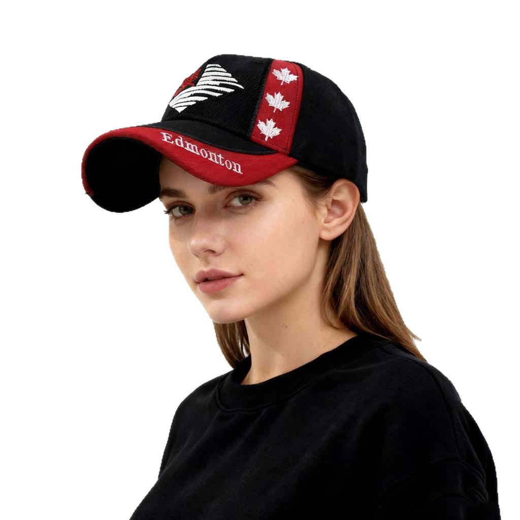 KANADA Alphabet Baseballkappe Damen Kanadische Flagge Kappe Herren Ahornblatt Bestickte Mütze Beliebt