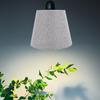 BESTOYARD Grey Cylindrical Cloth Lampshade for Table & Floor Lamps
