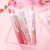 4 Pcs Cartoon Cute Style Gel Pen Ballpoint Pen 0.5mm Black Signature Pen (Black Ink)