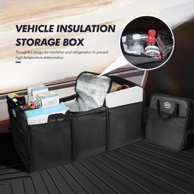 Car Storage Box Trunk Organizer Super Durable Collapsible Cargo Storage Tool For Stinger Optima Cerato Soul Venga Forte